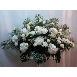 Centro de hortensias