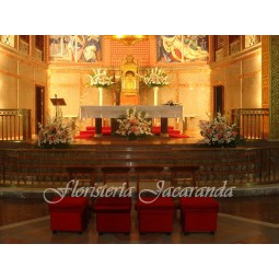 Decoración de iglesia