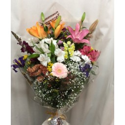 Ramo primaveral a una cara