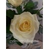 Florero de rosas blancas (S.Valentín)