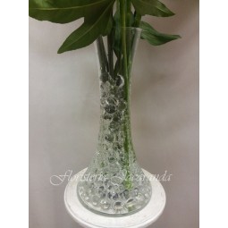 Florero con astromelias